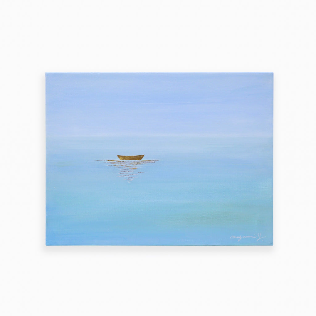 In the Between – Blue Silence | 9 x 12 in
