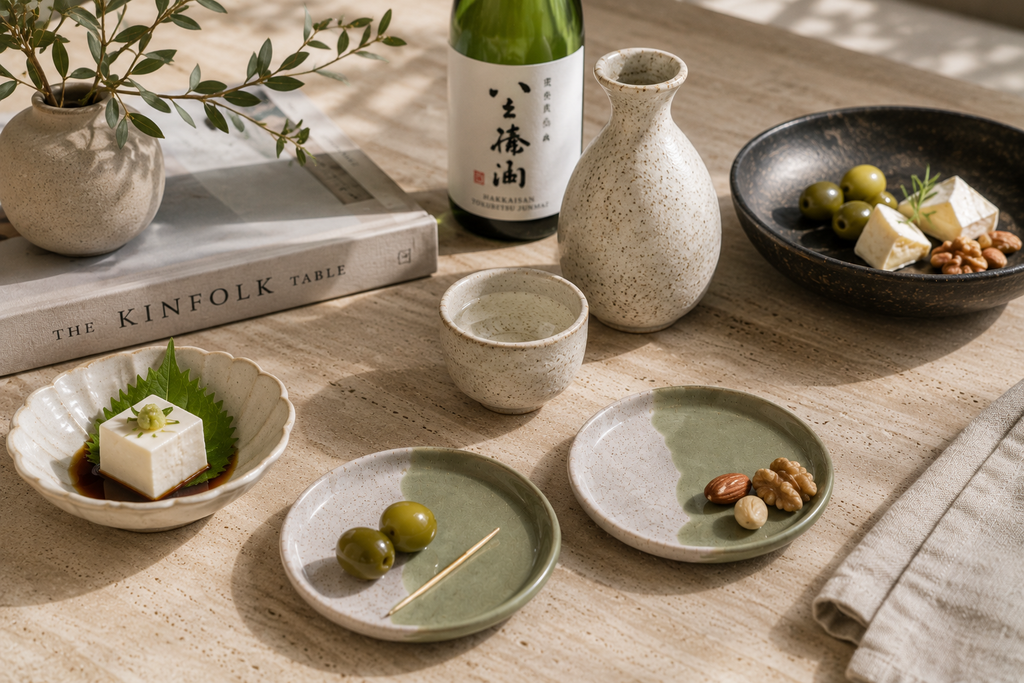 Sage & Sand Small Plates – Set of 2