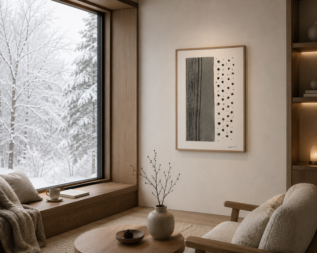 SUMIE – Snow | Fine Art Print
