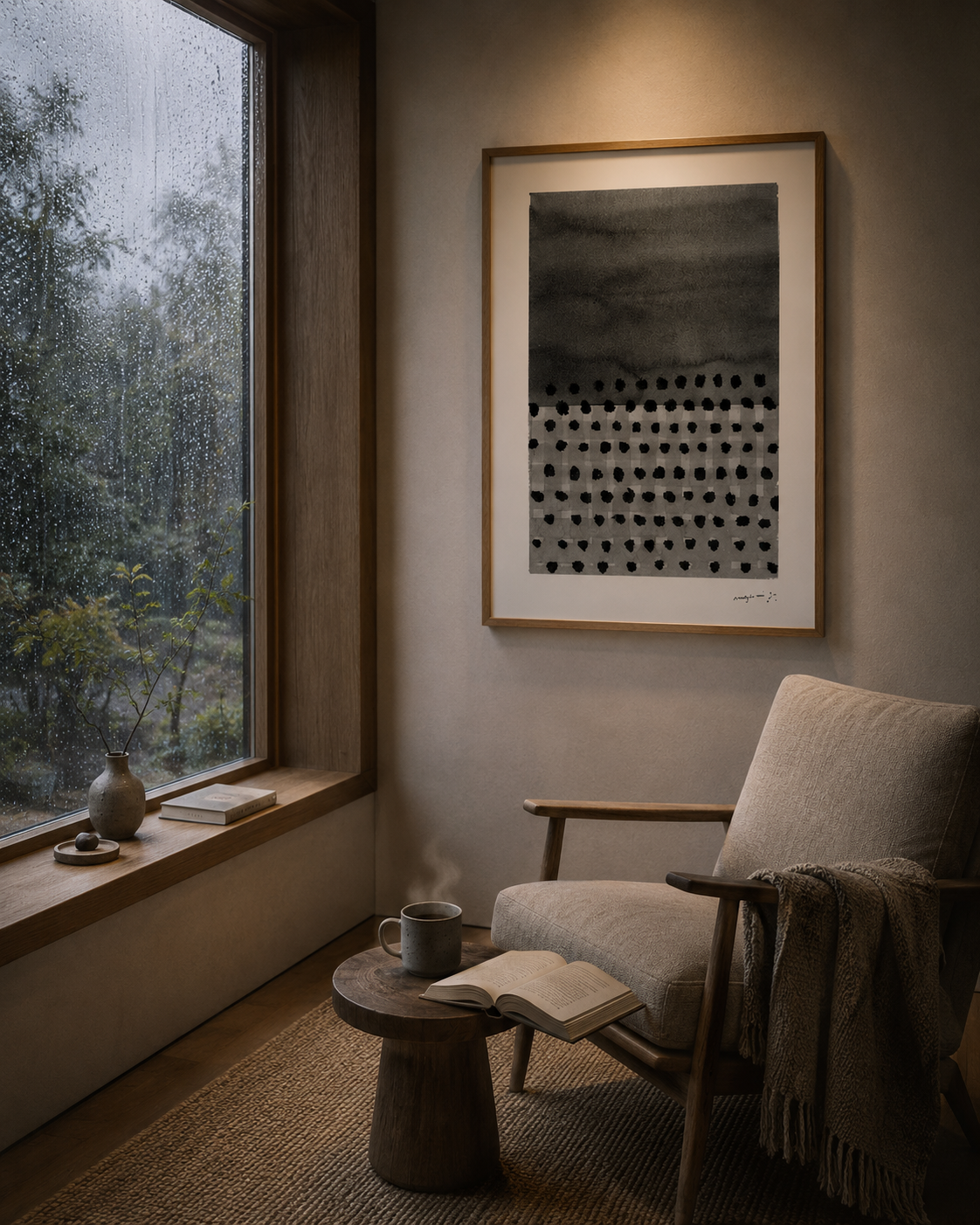 SUMIE – Rain | Fine Art Print