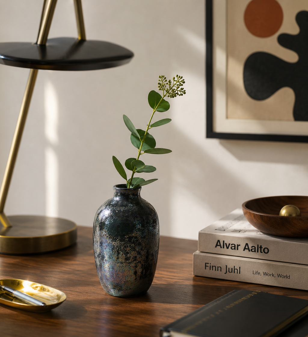 Midnight Bud Vase