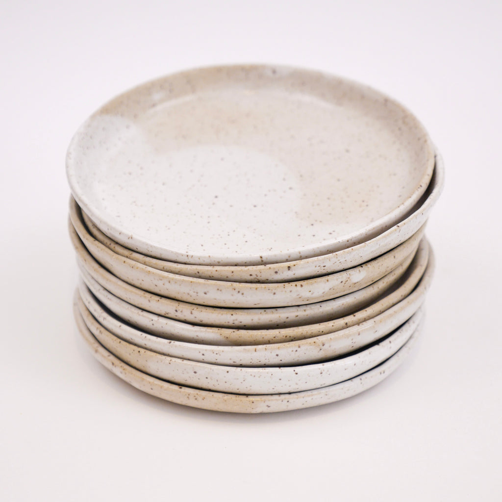 Ivory Sand Small Plates – Set of 2