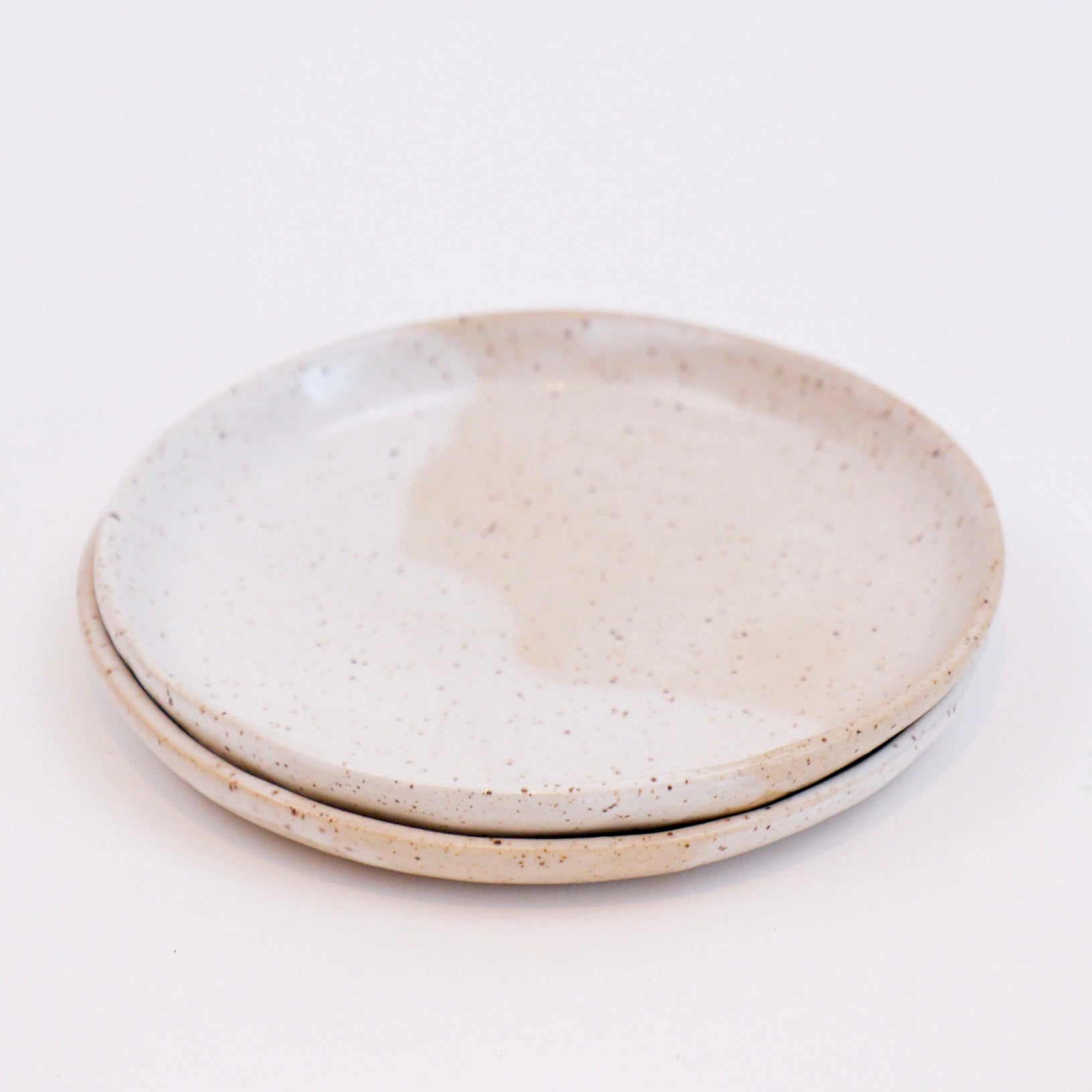 Ivory Sand Small Plates – Set of 2