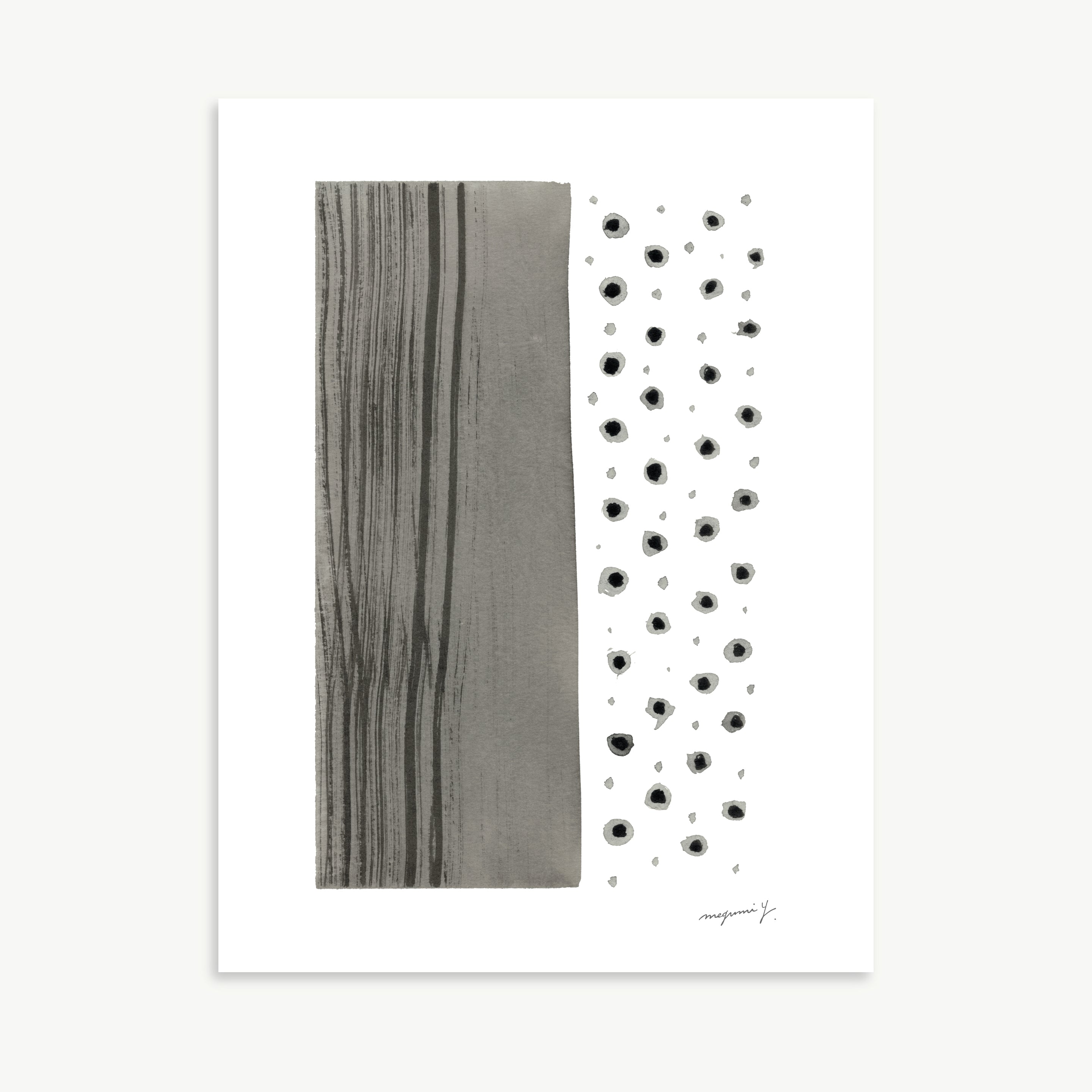 SUMIE – Snow | Fine Art Print